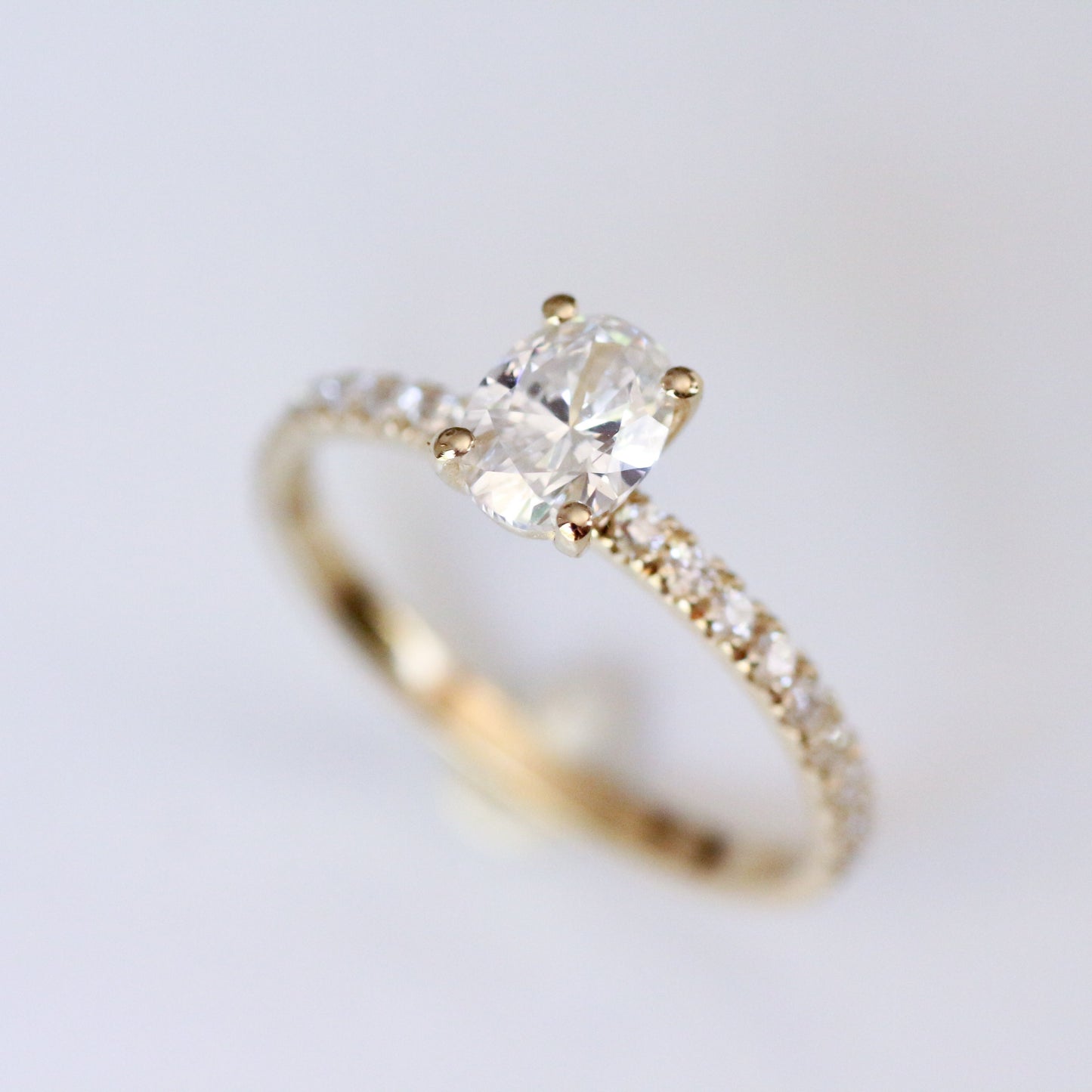 Lab Diamond Engagement ring NO.2 s