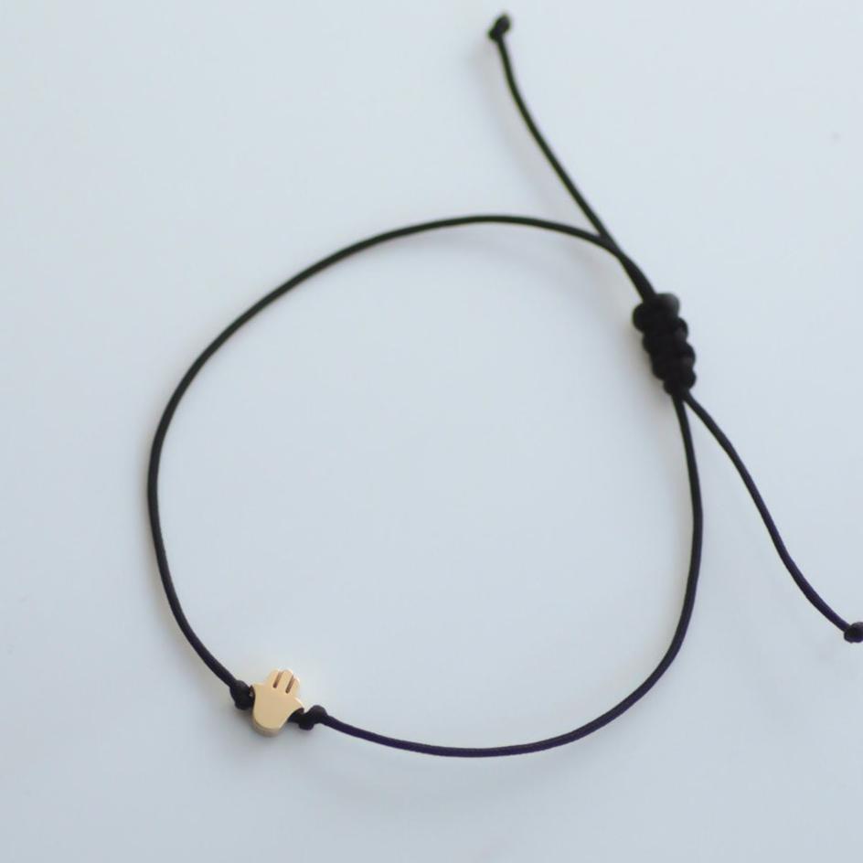 14K צמיד חוט חמסה