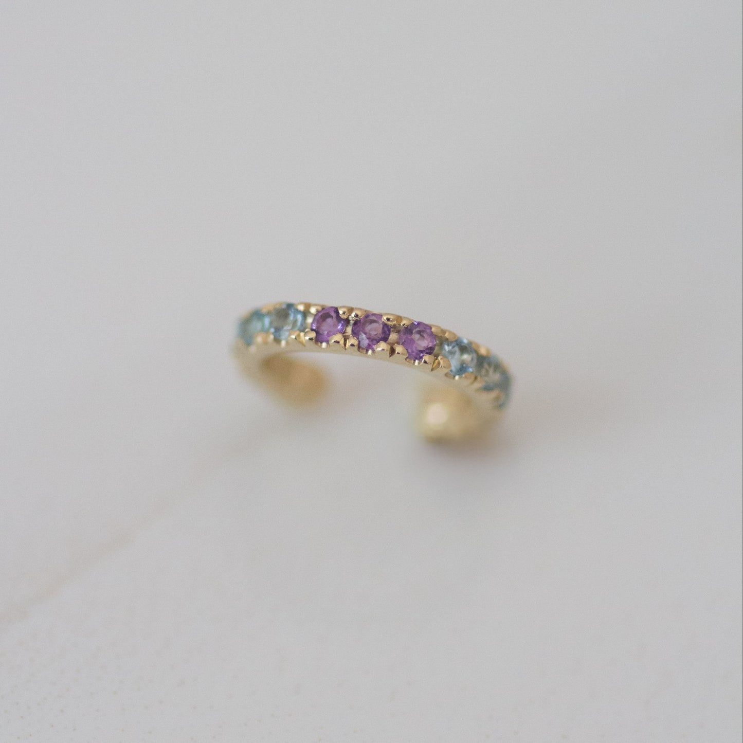 Orchid Cuff 14k gold