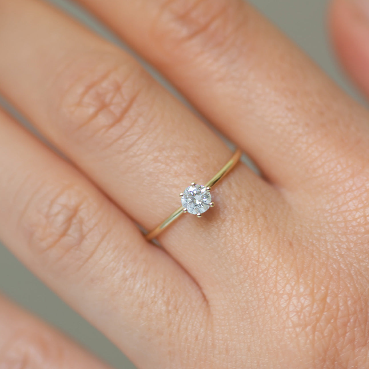 Lab Diamond Engagement ring No.7