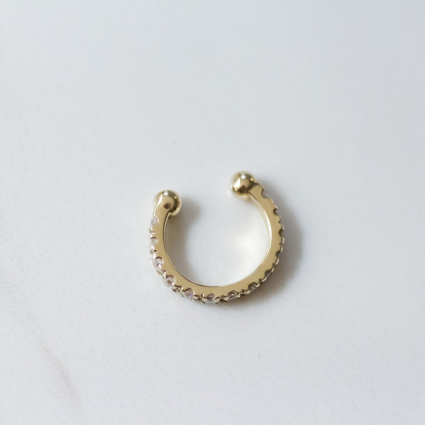 Gold & Diamond Cuff