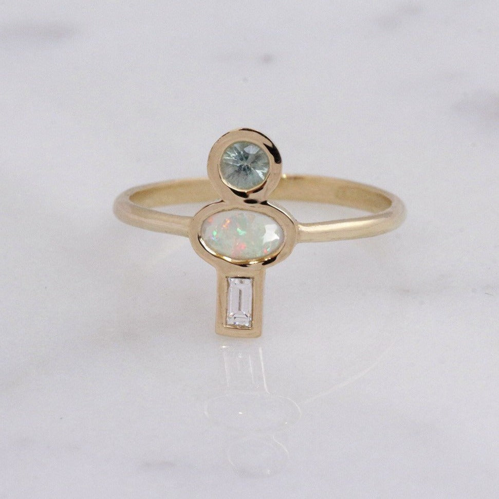 Aura Ring 14k gold