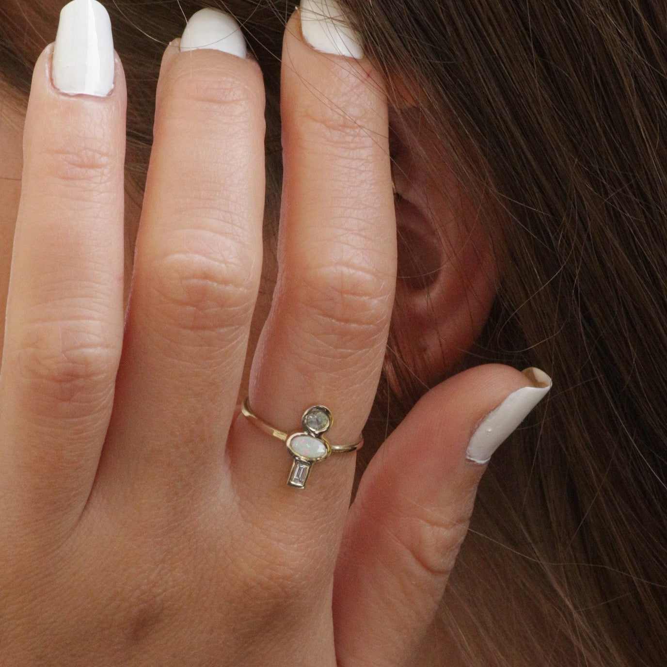 Aura Ring 14k gold
